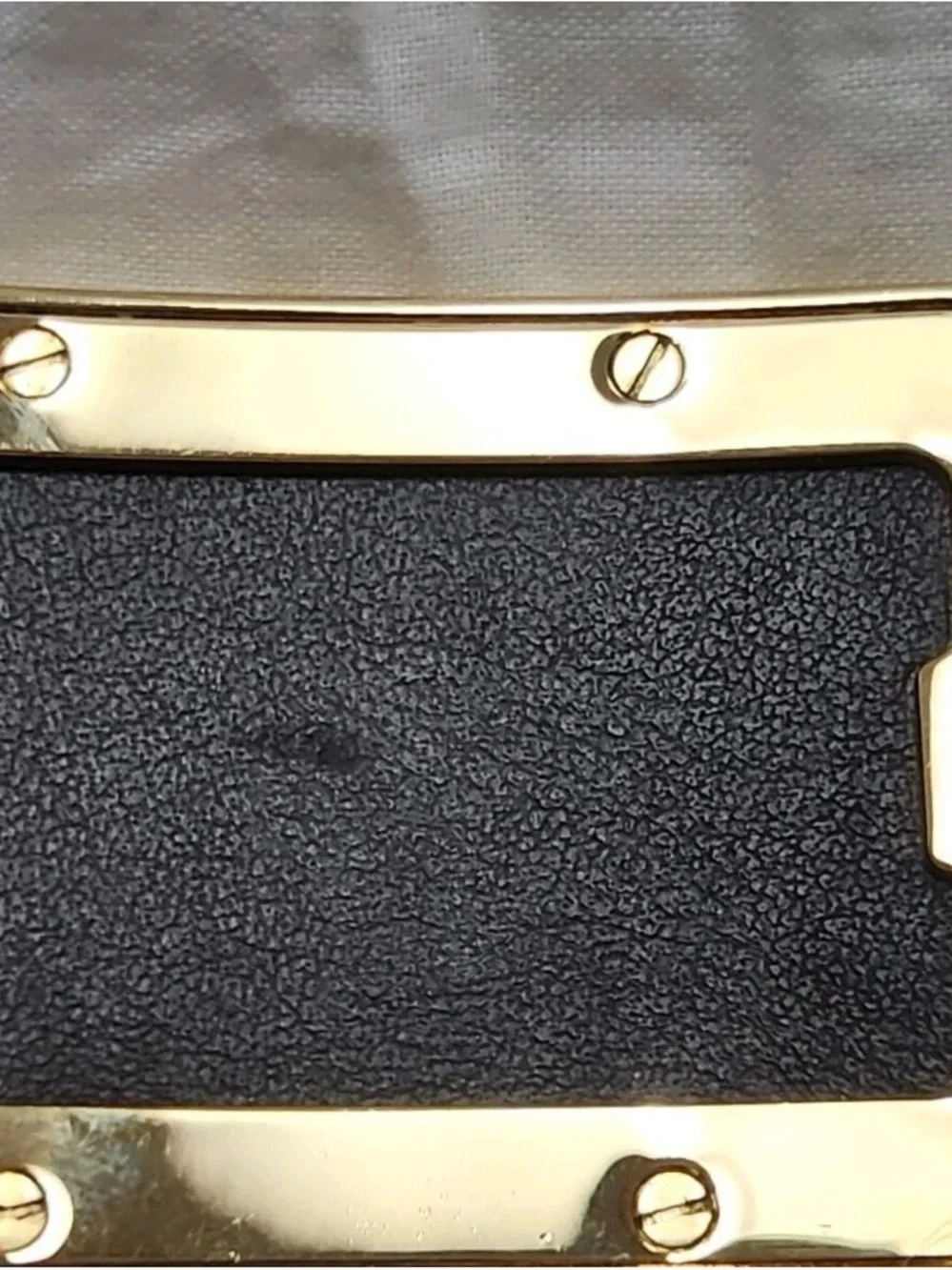 Prada Burgundy Leather Belt with Gold Buckle - Picture 4 of 12